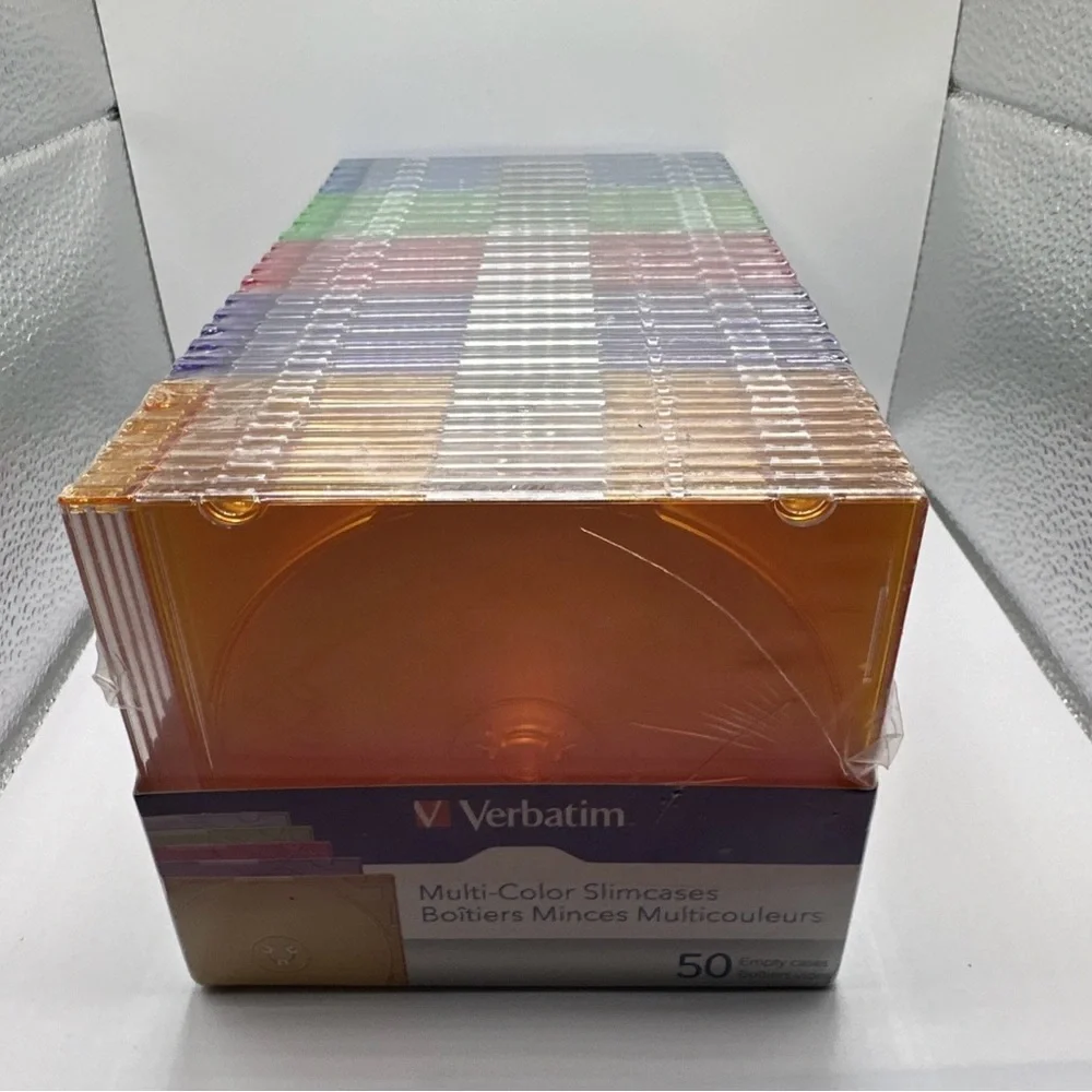 Multi-Color Slim CD Cases